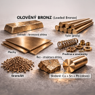 OLOVENÝ BRONZ